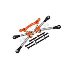 Load image into Gallery viewer, TITANIUM FRONT TIE RODS WITH STABILIZER FOR C HUB -17PC SET GT049FT