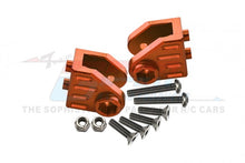 Load image into Gallery viewer, ALUMINUM FRONT/REAR AXLE MOUNT SET FOR SUSPENSION LINKS LMT008F/R