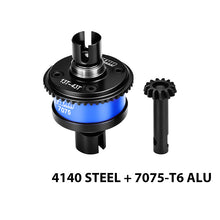 Load image into Gallery viewer, 4140 STEEL + 7075 ALLOY FRONT/REAR COMPLETE DIFFERENTIAL 13/43T/1.0 MOD LMT1343S