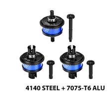Load image into Gallery viewer, 4140 STEEL + 7075 ALLOY FRONT&CENTER&REAR COMPLETE DIFFERENTIAL 13/43T/1.0 MOD LMT1343S/3