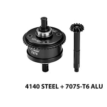 Load image into Gallery viewer, 4140 STEEL + 7075 ALLOY CENTER COMPLETE DIFFERENTIAL 13/43T/1.0 MOD LMT1343S/CS