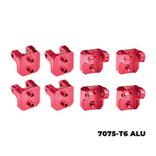 Load image into Gallery viewer, 7075-T6 ALLOY FRONT AND REAR UPPER SHOCK MOUNT LMT2028FR