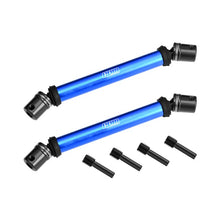 Load image into Gallery viewer, 4140 CARBON STEEL+ALLOY 6061-T6 FRONT+REAR UNIVERSAL CENTER SLIDER DRIVESHAFT LMT2037S