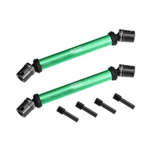 Load image into Gallery viewer, 4140 CARBON STEEL+ALLOY 6061-T6 FRONT+REAR UNIVERSAL CENTER SLIDER DRIVESHAFT LMT2037S