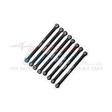 Load image into Gallery viewer, ALUMINUM 7075 UPPER & LOWER LINK BAR SET LMTM1449FR