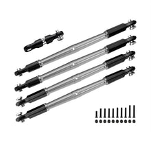 Load image into Gallery viewer, 6061 Alloy Front Steering Links & Rear Camber Links & Servo Link Set For ARRMA 1/8 Kraton 6S / Notorious / Talion / Outcast MAK160