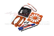 Load image into Gallery viewer, ALUMINUM MOTOR HEATSINK WITH COOLING FAN -10PC SET MAKS018FAN
