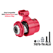 Load image into Gallery viewer, ALUMINUM 7075 15T SERVO HORN W. BUILT-IN SPRING (3 POSITIONING HOLES)
MAKX015TSH