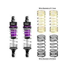 Load image into Gallery viewer, 7075 ALLOY FRONT/REAR ADJUSTABLE PROGRESSIVE SPRING SHOCK 58MM MGG058F/R