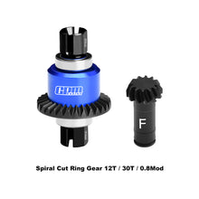 Load image into Gallery viewer, (No Diffs Oil) 4140 CARBON STEEL + 7075 ALLOY FRONT DIFFERENTIAL GEAR SET 12/30T MGG1230FS