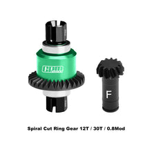 Load image into Gallery viewer, (No Diffs Oil) 4140 CARBON STEEL + 7075 ALLOY FRONT DIFFERENTIAL GEAR SET 12/30T MGG1230FS