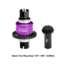 Load image into Gallery viewer, (No Diffs Oil) 4140 CARBON STEEL + 7075 ALLOY FRONT DIFFERENTIAL GEAR SET 12/30T MGG1230FS