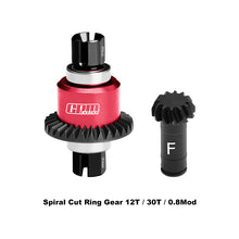 Load image into Gallery viewer, (No Diffs Oil) 4140 CARBON STEEL + 7075 ALLOY FRONT DIFFERENTIAL GEAR SET 12/30T MGG1230FS