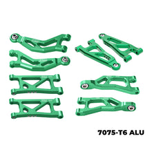 Load image into Gallery viewer, 7075-T6 ALLOY (FRONT + REAR) UPPER AND LOWER SUSPENSION ARMS MGM4567