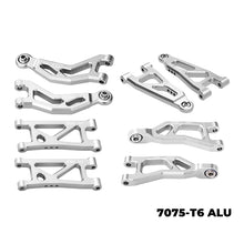 Load image into Gallery viewer, 7075-T6 ALLOY (FRONT + REAR) UPPER AND LOWER SUSPENSION ARMS MGM4567