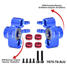 Load image into Gallery viewer, 7075 ALLOY FRONT STEERING BLOCK (LARGER OUTER BEARINGS) MKV6021