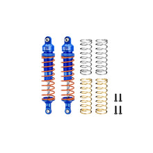 Load image into Gallery viewer, ALLOY REAR SHOCKS 102mm FOR TRAXXAS 1/10 RUSTLER 4X4 VXL / SLASH 4X4 LOW-CG / HOSS 3S / FORD F-150 RAPTOR R / FORD FIESTA ST RALLY / STAMPEDE / BIGFOOT RUS4102R