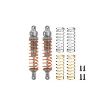 Load image into Gallery viewer, ALLOY REAR SHOCKS 102mm FOR TRAXXAS 1/10 RUSTLER 4X4 VXL / SLASH 4X4 LOW-CG / HOSS 3S / FORD F-150 RAPTOR R / FORD FIESTA ST RALLY / STAMPEDE / BIGFOOT RUS4102R