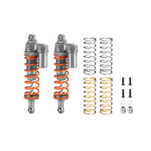 Load image into Gallery viewer, ALLOY REAR L-SHAPE PIGGY BACK SHOCKS 102MM For TRAXXAS 1/10 RUSTLER 4X4 VXL / SLASH 4X4 LOW-CG / HOSS / FORD F-150 RAPTOR R / FORD FIESTA ST RALLY / STAMPEDE / BIGFOOT RUS4102R/L
