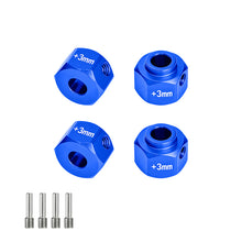 Load image into Gallery viewer, ALLOY 6061-T6 WHEEL 12MM HEX ADAPTERS +3MM SCJ010/+3M