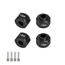 Load image into Gallery viewer, ALLOY 6061-T6 WHEEL 12MM HEX ADAPTERS +3MM SCJ010/+3M
