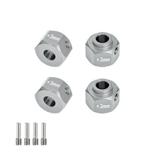 Load image into Gallery viewer, ALLOY 6061-T6 WHEEL 12MM HEX ADAPTERS +3MM SCJ010/+3M