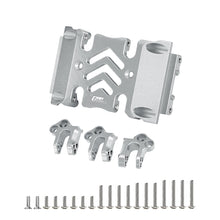 Load image into Gallery viewer, ALLOY 6061-T6 CENTER TRANSMISSION SKID PLATE AND UPPER LINK MOUNTS SCX3038BA