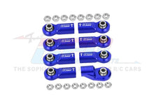 Load image into Gallery viewer, ALUMINUM CLOCKWISE AND ANTICLOCKWISE BALL ENDS FOR ORIGINAL FRONT LINK BAR - 8PC SET
SCX6160F/BE