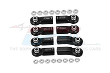Load image into Gallery viewer, ALUMINUM CLOCKWISE AND ANTICLOCKWISE BALL ENDS FOR ORIGINAL REAR LINK BAR - 8PC SET
SCX6160R/BE