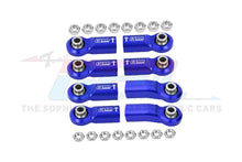 Load image into Gallery viewer, ALUMINUM CLOCKWISE AND ANTICLOCKWISE BALL ENDS FOR ORIGINAL REAR LINK BAR - 8PC SET
SCX6160R/BE