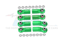 Load image into Gallery viewer, ALUMINUM CLOCKWISE AND ANTICLOCKWISE BALL ENDS FOR ORIGINAL REAR LINK BAR - 8PC SET
SCX6160R/BE