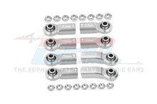 Load image into Gallery viewer, ALUMINUM CLOCKWISE AND ANTICLOCKWISE BALL ENDS FOR ORIGINAL REAR LINK BAR - 8PC SET
SCX6160R/BE