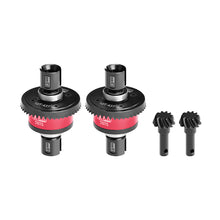 Load image into Gallery viewer, (No Diffs Oil) 20CrMnTi STEEL + 7075 ALLOY 10/43T FRONT & REAR COMPLETE DIFFERENTIAL SLE1043S/2