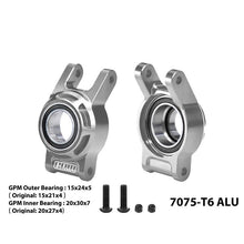 Load image into Gallery viewer, 7075-T6 ALLOY REAR HUB(LARGER BEARINGS) TB8/022