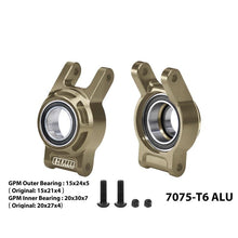 Load image into Gallery viewer, 7075-T6 ALLOY REAR HUB(LARGER BEARINGS) TB8/022