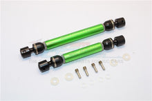 Load image into Gallery viewer, ALUMINUM & STEEL FRONT/REAR CVD MAIN SHAFTS-14PC SET TRX4037SA