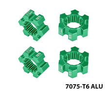 Load image into Gallery viewer, ALUMINIUM 7075-T6 WHEEL HEX HUBS SET TXM010/10N/2