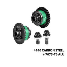 Load image into Gallery viewer, (No Diffs Oil) 4140 MEDIUM CARBON STEEL +7075 ALLOY FRONT & REAR COMPLETE DIFFERENTIAL TXM1211