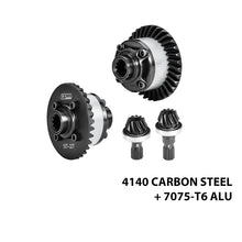 Load image into Gallery viewer, (No Diffs Oil) 4140 MEDIUM CARBON STEEL +7075 ALLOY FRONT & REAR COMPLETE DIFFERENTIAL TXM1211