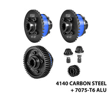Load image into Gallery viewer, (No Diffs Oil) 4140 MEDIUM CARBON STEEL +7075 ALLOY FRONT & CENTER & REAR COMPLETE DIFFERENTIAL TXM1251