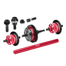 Load image into Gallery viewer, (No Diffs Oil) 4140 CARBON STEEL + 7075 ALLOY FRONT & CENTRE & REAR COMPLETE DIFFERENTIAL TXMM3747