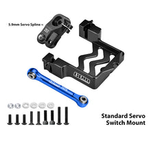 Load image into Gallery viewer, ALUMINUM SERVO MOUNT +ALUMINUM TIE ROD+25T ALUMINUM SERVO HORN
TXMS024A