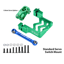 Load image into Gallery viewer, ALUMINUM SERVO MOUNT +ALUMINUM TIE ROD+25T ALUMINUM SERVO HORN
TXMS024A