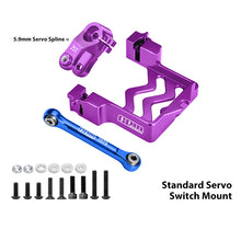 Load image into Gallery viewer, ALUMINUM SERVO MOUNT +ALUMINUM TIE ROD+25T ALUMINUM SERVO HORN
TXMS024A