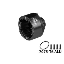 Load image into Gallery viewer, MEDIUM CARBON STEEL+ALUMINIUM 7075 FRONT/REAR DIFF CASE
XRT011