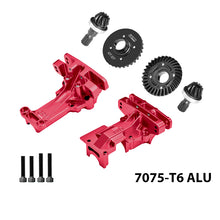 Load image into Gallery viewer, ALUMINUM 7075-T6 FRONT AND REAR UPPER BULKHEAD+MEDIUM CARBON STEEL 32/10T FRONT AND REAR DIFFERENTIAL GEAR SET
XRT12131032