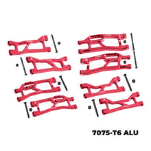 Load image into Gallery viewer, 7075 ALLOY FRONT + REAR (UPPER & LOWER) SUSPENSION ARMS XRTM4567