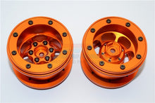Load image into Gallery viewer, ALUMINIUM 6 POLES WHEELS FOR 2.2'' TIRE - 1PR AW2206F/R
