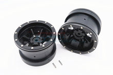 Load image into Gallery viewer, ALUMINIUM 6 POLES BEADLOCK &amp; NYLON WHEELS FRAME FOR 2.2'' TIRE - 1PR AW2206P
