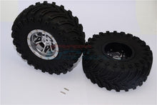 Load image into Gallery viewer, ALUMINIUM 6 POLES BEADLOCK &amp; NYLON WHEELS FRAME WITH 2.2'' TIRE &amp; FOAM INSERT - 1PR AW2206P45
